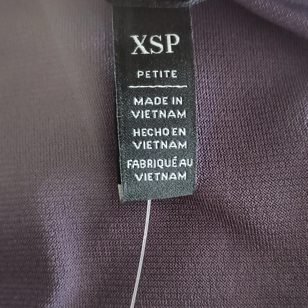 White House Black Market 2 Piece Smoky Orchid Lace High Neck Shell Ex Small Pet - Picture 8 of 10